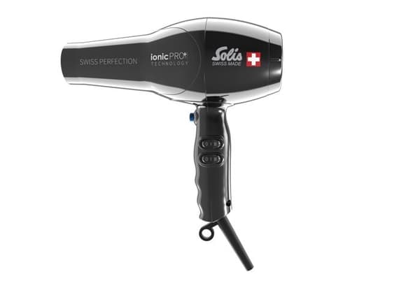 Professionell hårfön - Hårtork med IonicPRO-teknik - Svart - Swiss Perfection 360 ionicPRO 440 Solis