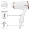 Miniatyrbild 3 av 4: Hårtork ProfiCare PC-HT 3009 Vit Champagne Tryck 1400 W