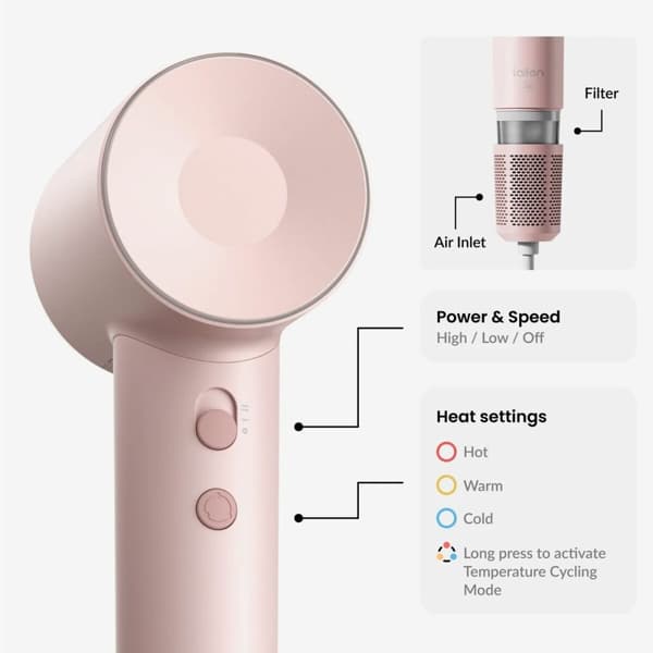 Hårtørrer Laifen M10 Pink 1600 W