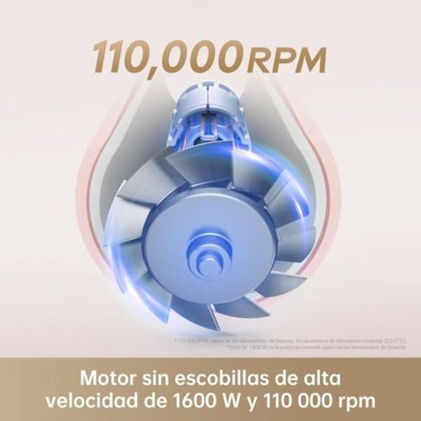 Hårtork Dreame Rosa 1600 W