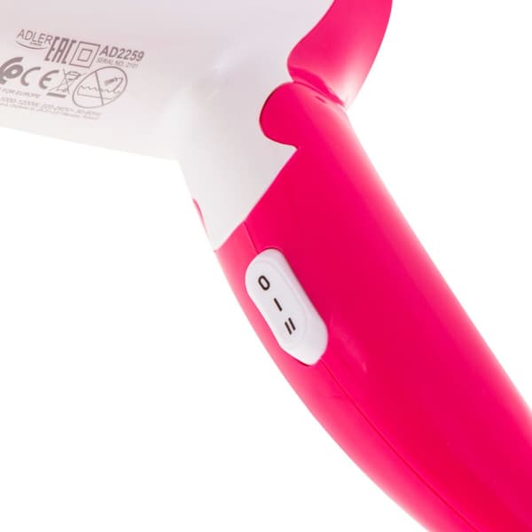Hårtork Adler AD 2259 Rosa 1200 W