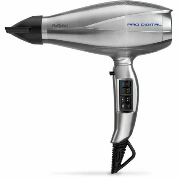 Hårtørrer Babyliss 6000E 2200 W Grå Sølvfarvet 2200 W