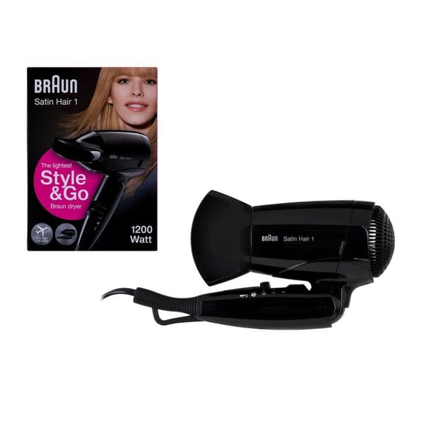 Hårtørrer Braun BRHD130E Sort 1200 W Sort
