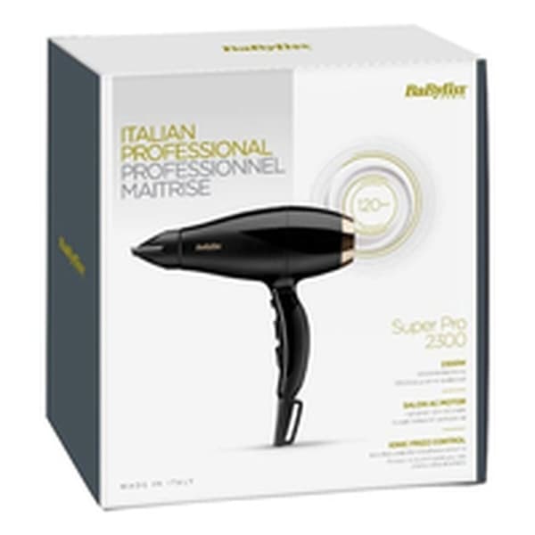 Hårtørrer Babyliss Super Pro 2300 Sort Guld 2300 W