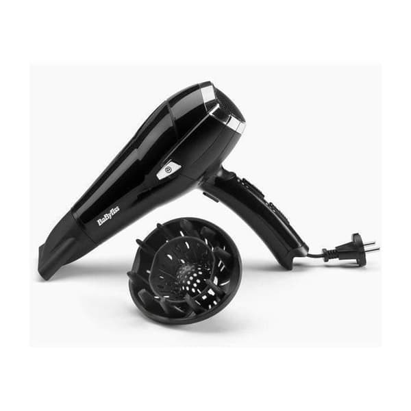 Babyliss D374DE Cordkeeper 2000 hårtork med jonisk teknologi och utdragbar sladd
