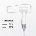 Miniatyrbillede 4 af 6: Hårtork - LAIFEN - 1HD50-G-EU-WH-004 SWIFT SPECIAL - Glasfiber - 3 tillbehör - Vit