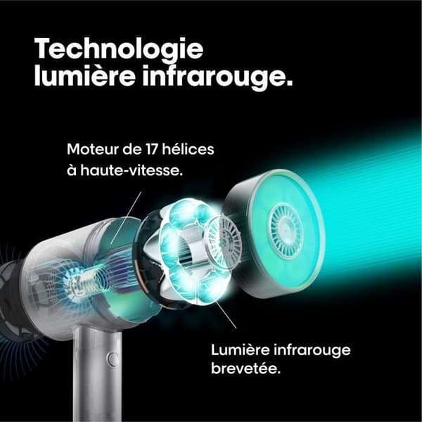 Hårtork - L'Oréal Professionnel - AIRLIGHT PRO - Infrarött ljus