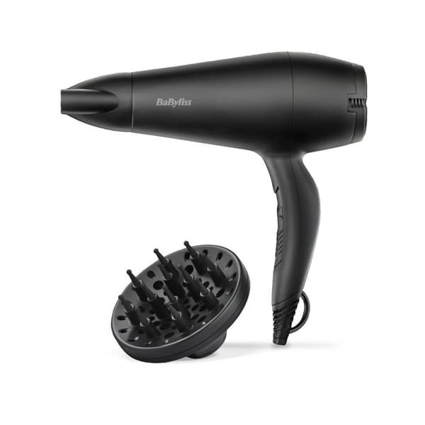 Hårtork Babyliss D215DE Svart 2000 W Svart