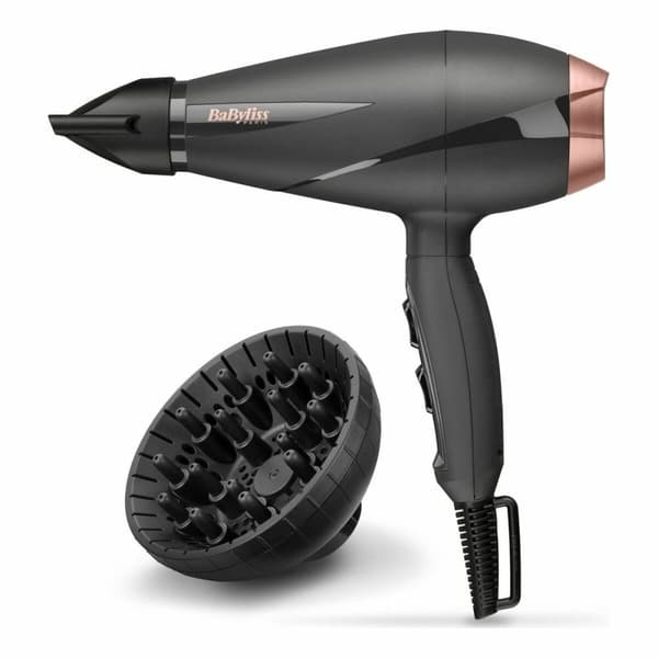 Hårtork Babyliss Smooth Pro 2100 Svart, Pink gold
