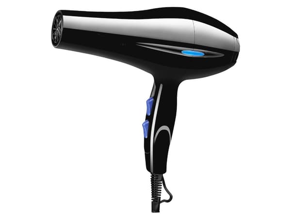 Hårfön / Hårtork - 1200W - Med Koncentrator & Diffuser