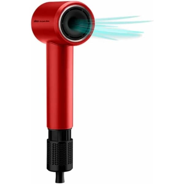 Hårtork UFESA PRO IONIC-SHINE MOTOR DIGITAL Röd