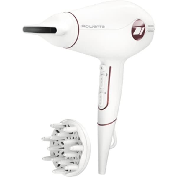 Hårtørrer Rowenta CV6135 HIBIDRO VOLUMIZER Hvid 1800 W Hvid