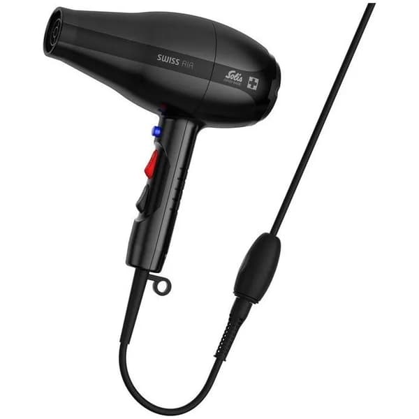 Solis Swiss Air Black 360° hiustenkuivaaja