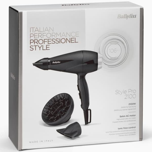Babyliss Hårføner AC-motor 2100W 6710DE