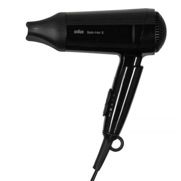 Hiustenkuivaaja Braun Satin Hair 3 Style&Go Musta 1600 W