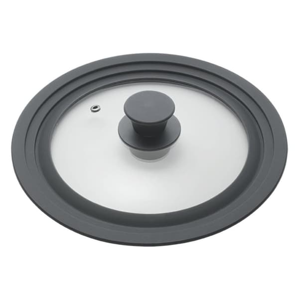 Metaltex Pannlock 16-20 cm Glas/Silikon/Svart