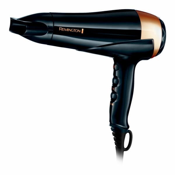 Hårtork Remington Svart 2200 W Svart, brons
