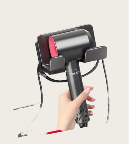 INF Dyson Hårtørrerholder, Aluminium Vægmontering