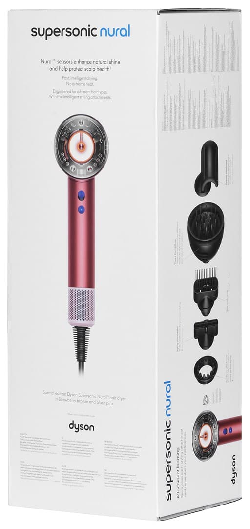 Dyson Supersonic Nural hiustenkuivain Mansikkaruskea