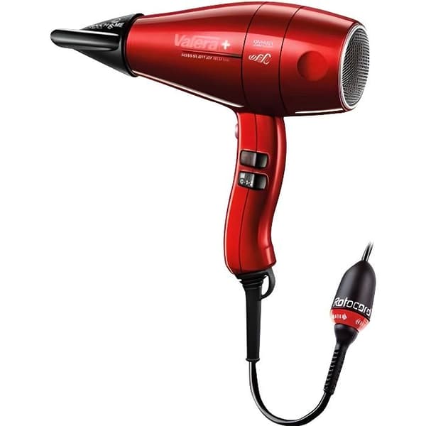 Valera SXJ8500DRC Professionell Hårtork - 2000W - AC Motor - Jonisator - Röd