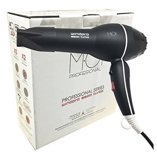 Moi Moises Hårtork Windpro 3900 Ionic Turbo 2200 W Professional Series M O I Professional 1 st 990 g 4V-IZK5-G587