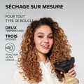 Miniatyrbild 2 av 4: Bellissima DIFFON SUPREME CURL FLOW XL BLACK-GOLD hårtork