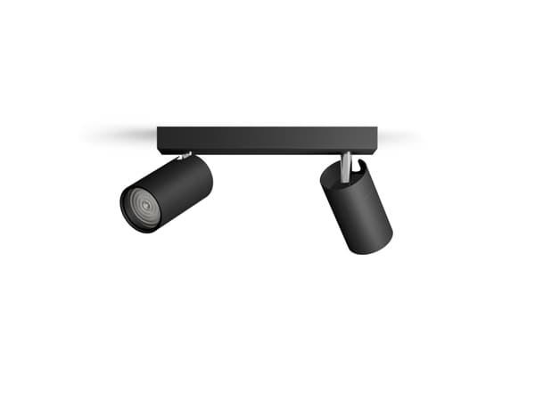 Philips 8720169298996, Skena för spotlight, GU10, 2 lampor, LED, 220-240 V, Svart