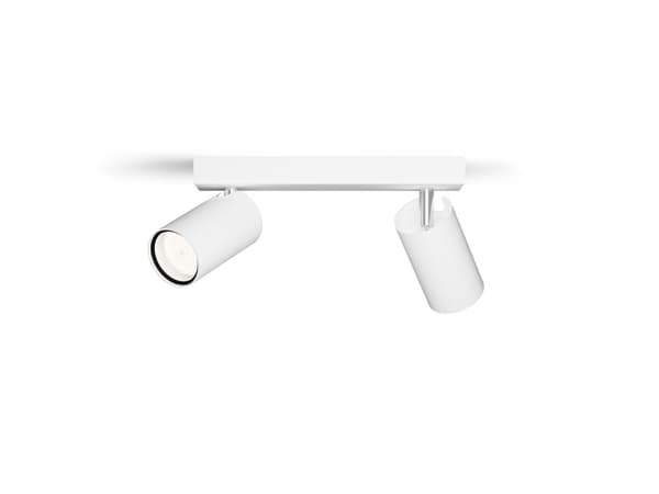 Philips 8720169299092, Spotlight på skinne, GU10, 2 ampuller, LED, 220-240 V, Hvit