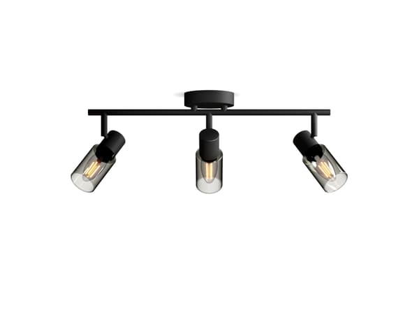 Philips 8720169299313, Spotlight på skinne, E14, 3 ampuller, LED, 220-240 V, Sort Sort