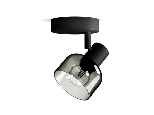 Philips 8720169299573, Skena för spotlight, E14, 1 lampor, LED, 220-240 V, Svart