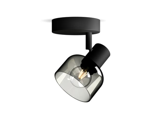 Philips 8720169299573, Skena för spotlight, E14, 1 lampor, LED, 220-240 V, Svart Svart