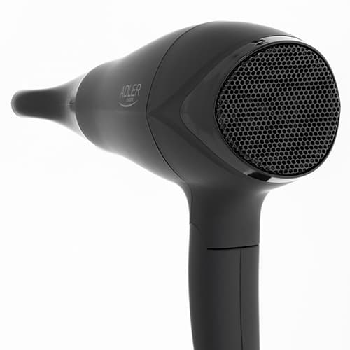 AD 2267 Hårtørrer - gummieret hus - 2100W + diffuser