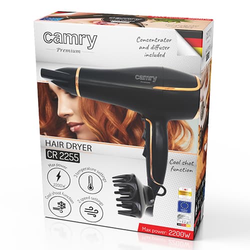 CR 2255 Hårtork 2200W + diffusor