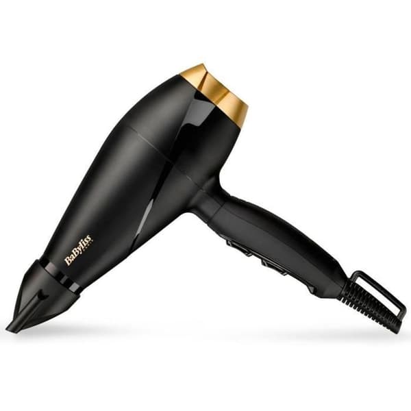 BABYLISS 6704E Power Pro 2000W hårtork - 2 temperaturer/2 hastigheter - Svart