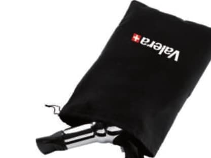 Valera Hair Dryer Swiss Metal Master Light Hopea, musta