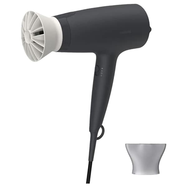 PHILIPS Hårtork 3000 Thermoprotect svart