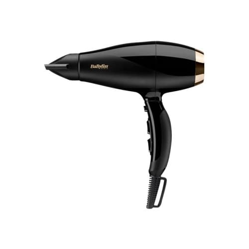 BaByliss 6714E Super Pro 2300 - hårtork Svart, Guld