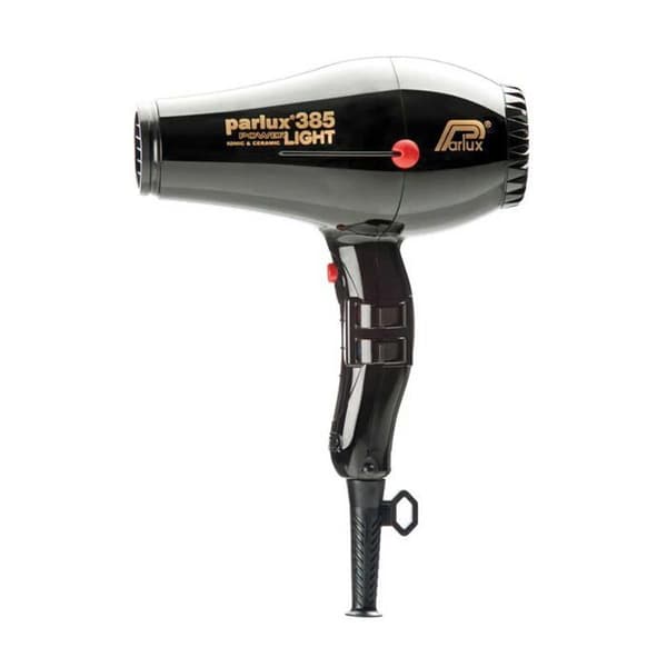 PARLUX Hårtork - 385 Power Light Jonisk och Keramik - Luftflöde 79 m/h - 2150 W - Svart Svart