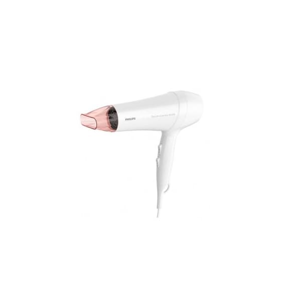 Hårtork PHILIPS BHD017-40 ThermoProtect Essential - 1800W - 6 temperatur- och hastighetsinställningar Rosa, Vit
