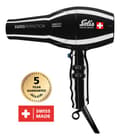 Miniatyrbild 1 av 4: Professionell hårfön - Hårtork - Ionic hårfön - Ionic Technology - Svart - Swiss Perfection 440 Solis