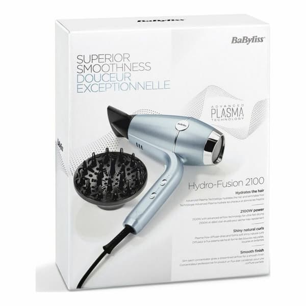 Hårtork Babyliss Blå Metallic 2100 W
