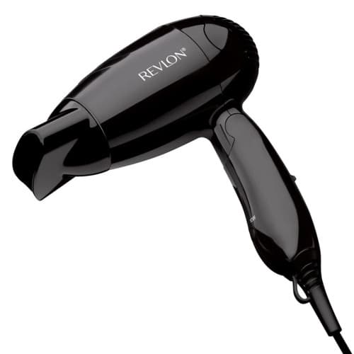 Essentials Compact Travel Hair Dryer Svart