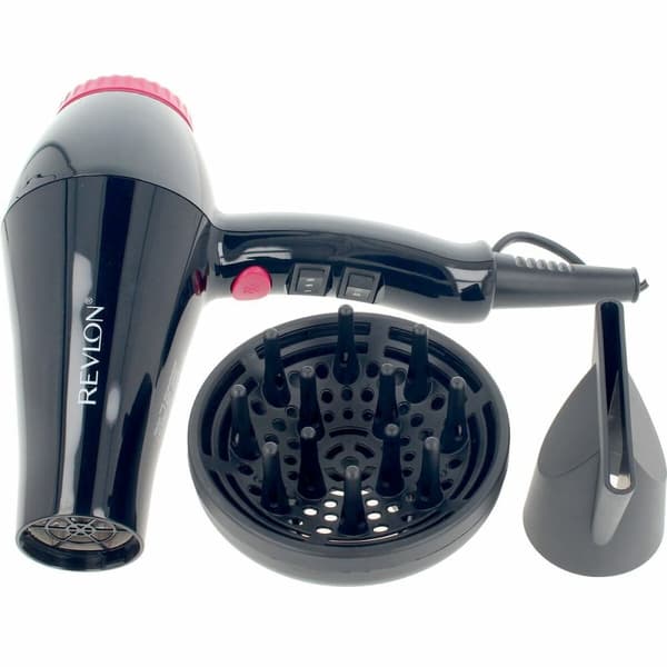 Hårtork Revlon REVLON SECADOR Svart, Rosa