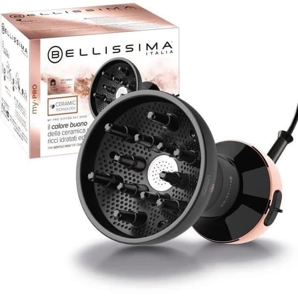 Bellissima MY PRO DIFFON DF1 3000 GOLD & BLACK hårtork