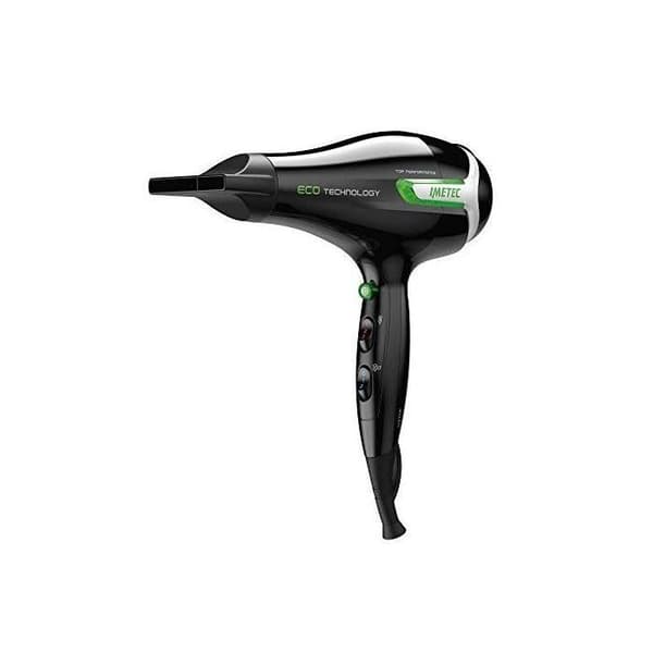 Imetec Eco Se9 1000 Hårtork med Eco Technology 1400 W, minskad energiförbrukning, 8 luft/temperaturkombinationer
