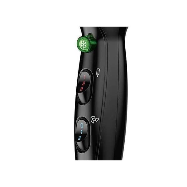 Imetec Eco Se9 1000 Hårtork med Eco Technology 1400 W, minskad energiförbrukning, 8 luft/temperaturkombinationer