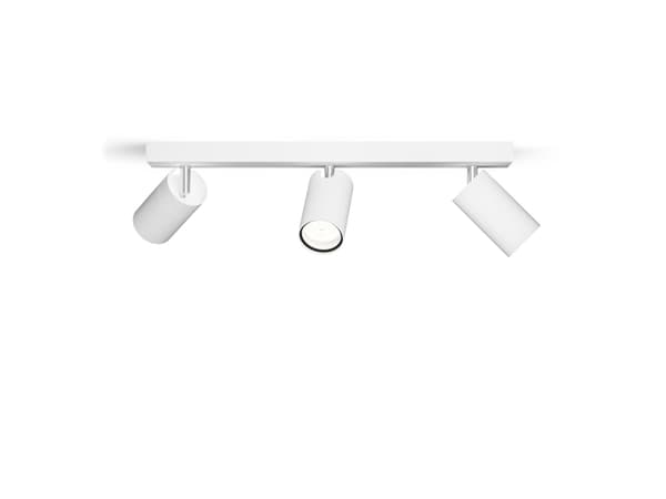 Philips 8720169299115, Spotlight på skinne, GU10, 3 ampuller, LED, 220-240 V, Hvit