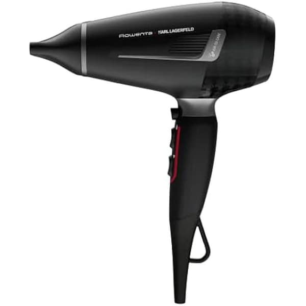 ROWENTA x KARL LAGERFELD hårtork | K/Pro Stylist | 2200W Pro AC-motor | Joniskt boostersystem