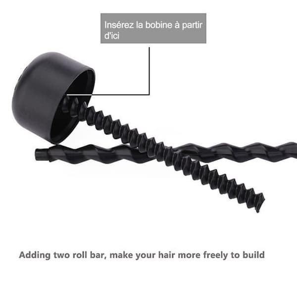 TD® Magic Curly Hair Diffuser för hårtork Rosa
