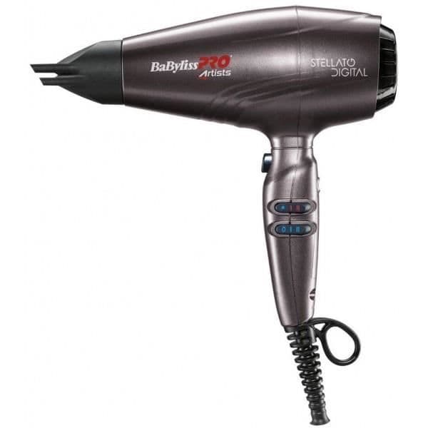 Stellato Hårtork 2400W 4artister BaByliss Pr Grå